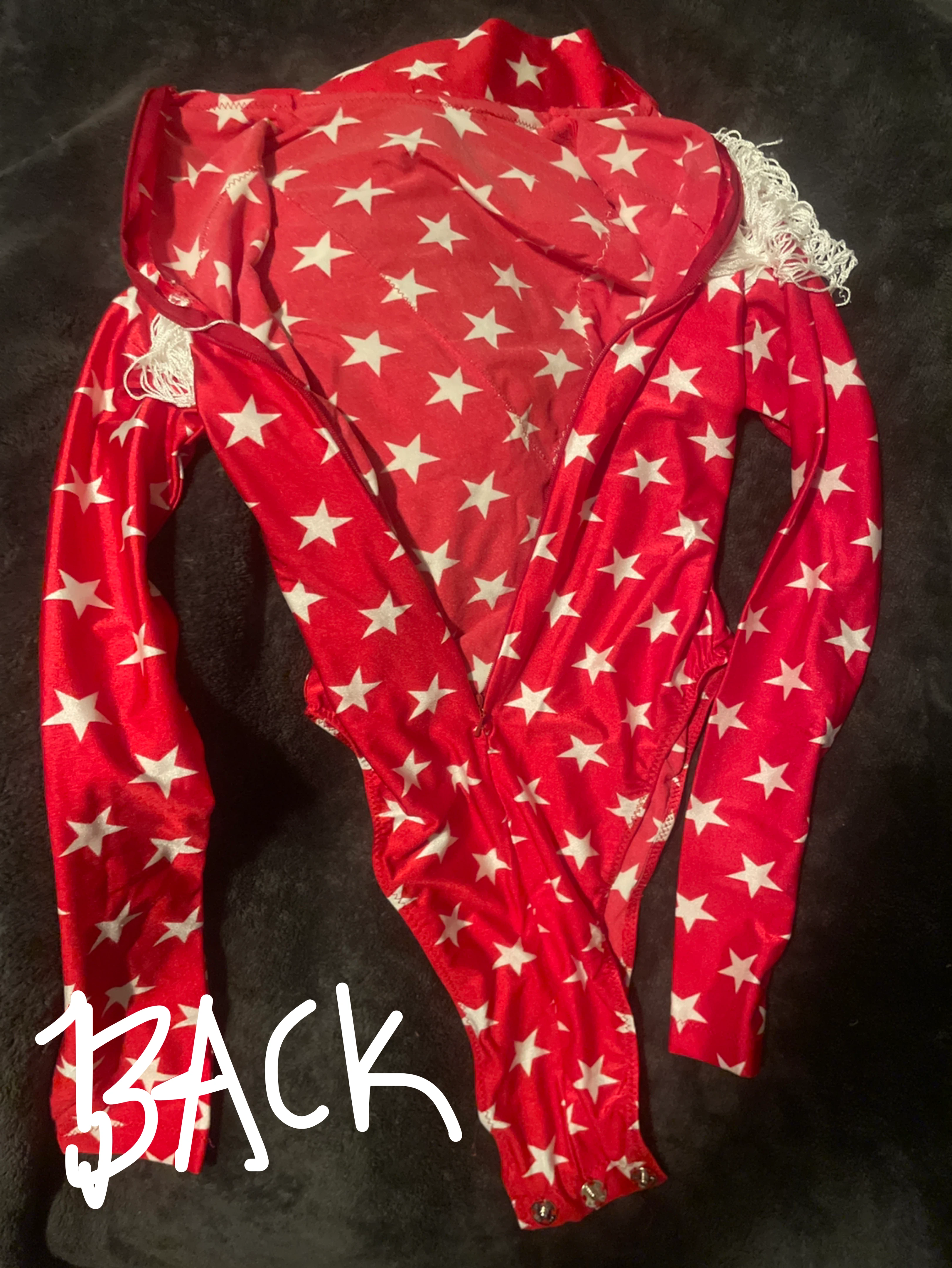 Red Star Pattern Fringe 2 piece - photo 4