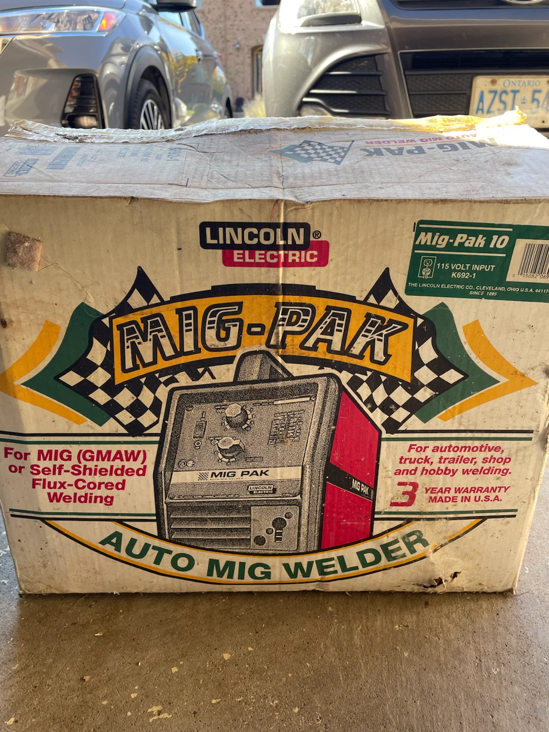 Lincoln Electric Mig Pak 10 Auto MIG Welder - photo 4