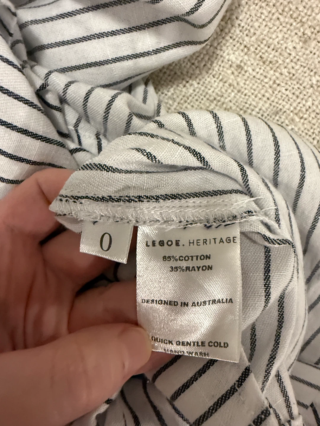 Legoe Heritage striped tank top - photo 4