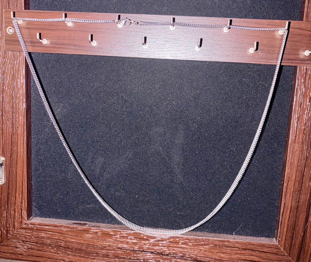 Stainless Steel Triple Layer Chain Necklace