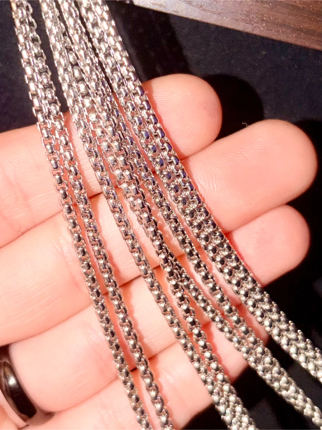 Multi-strand Stainless Steel Necklace - photo 2