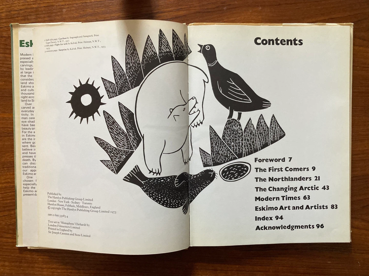 Vintage 1973 Inuit Art Book - photo 3