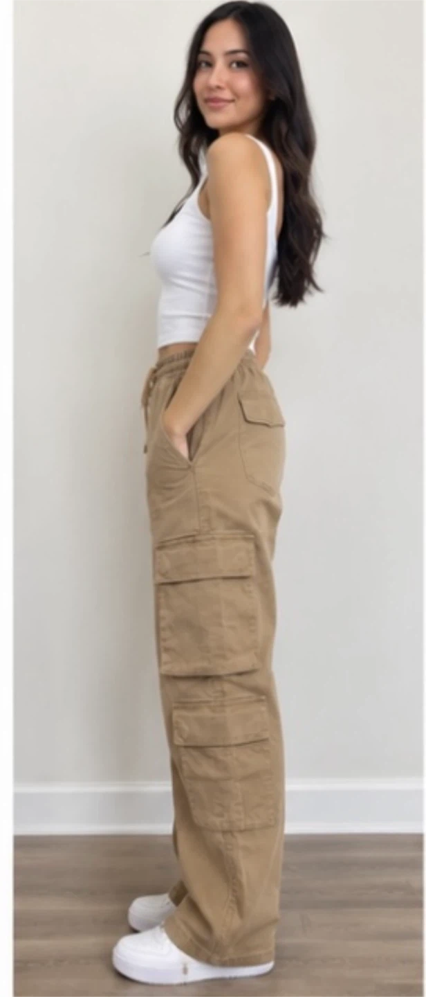 BNWT Forever 21 Cargo Pants M unisex - photo 3