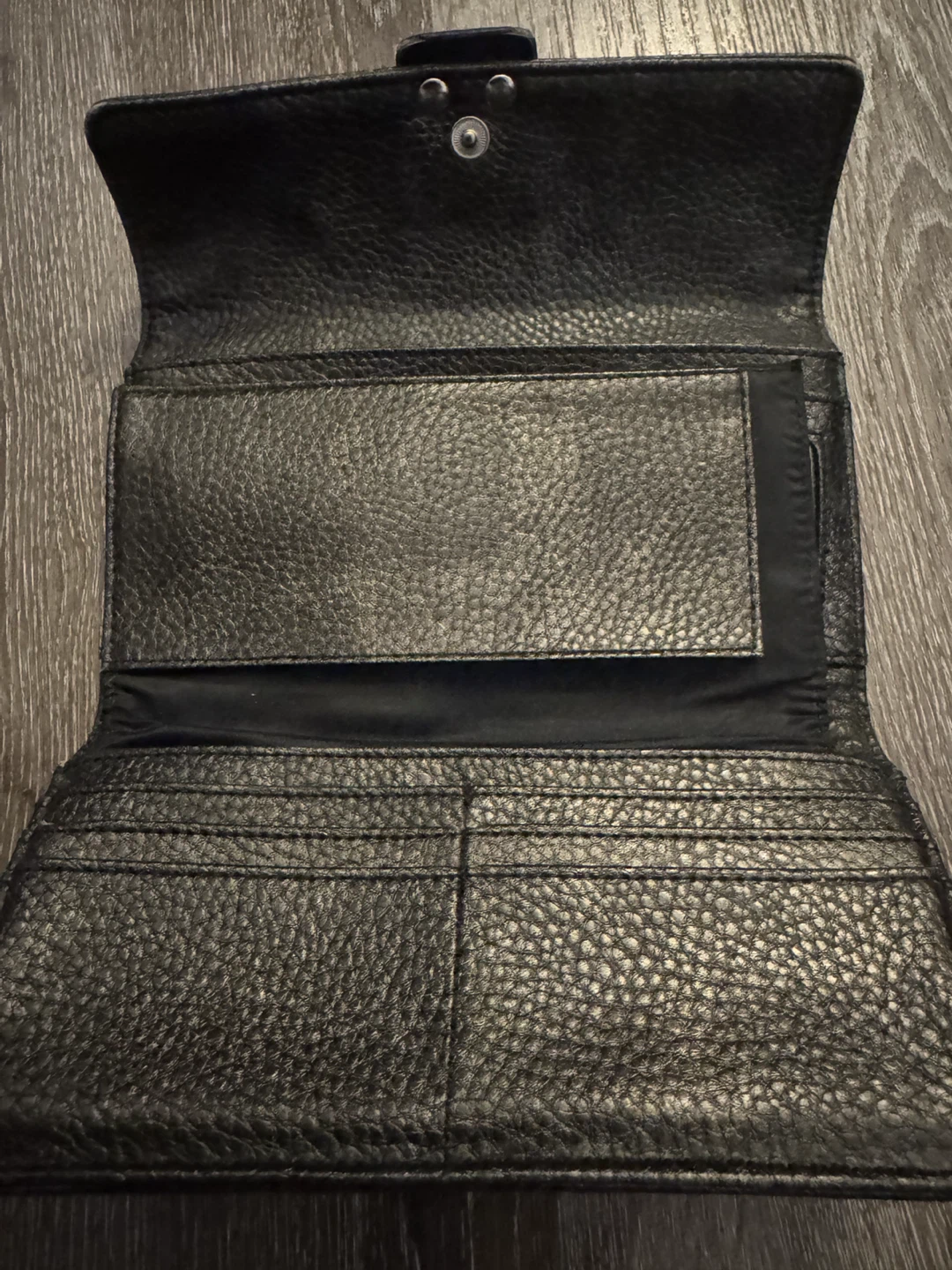 Guess black shoulder bag and matching wallet set - photo 4