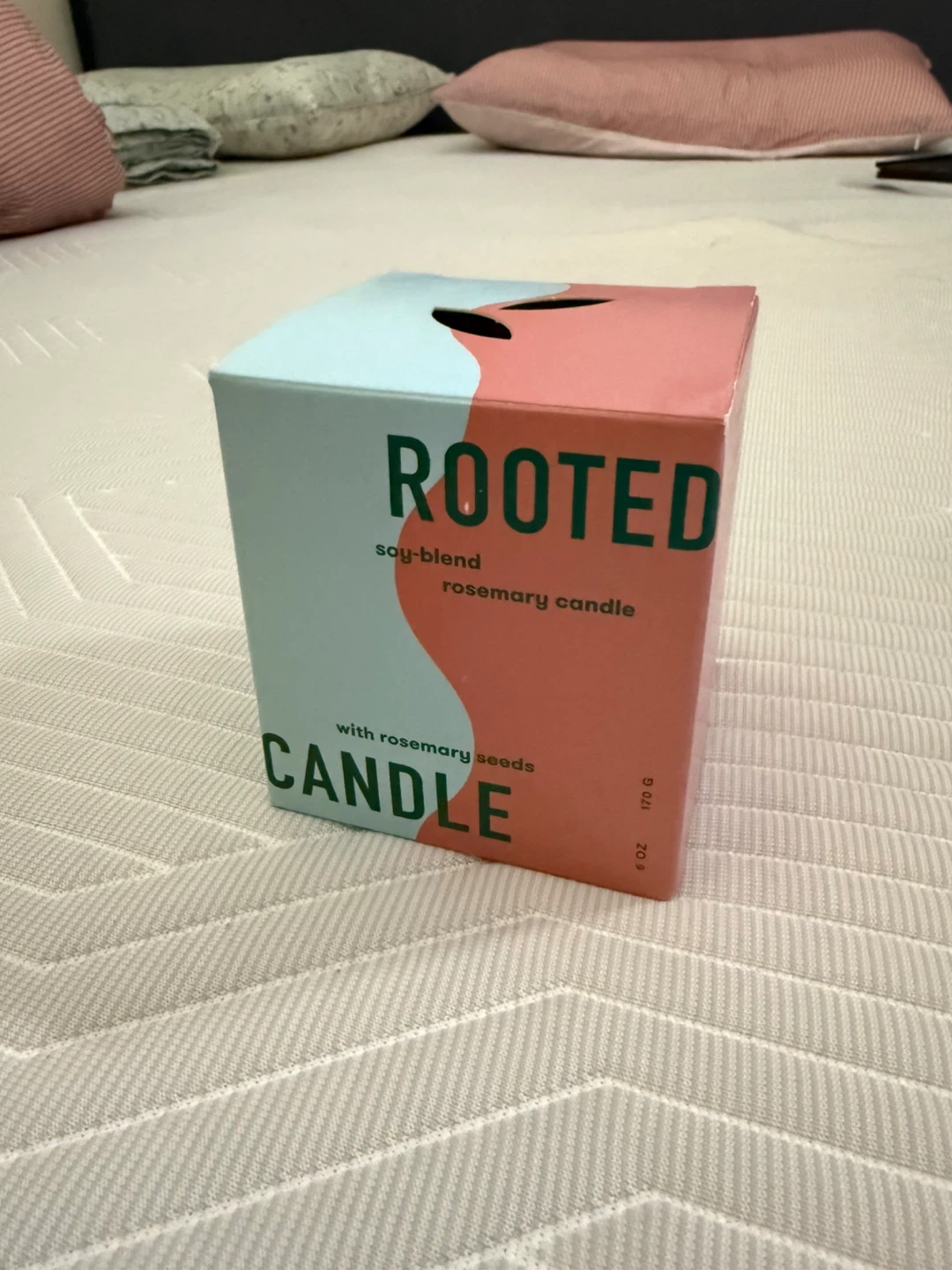 ROOTED Plantable Soy Candle - Rosemary (6 oz) - photo 2