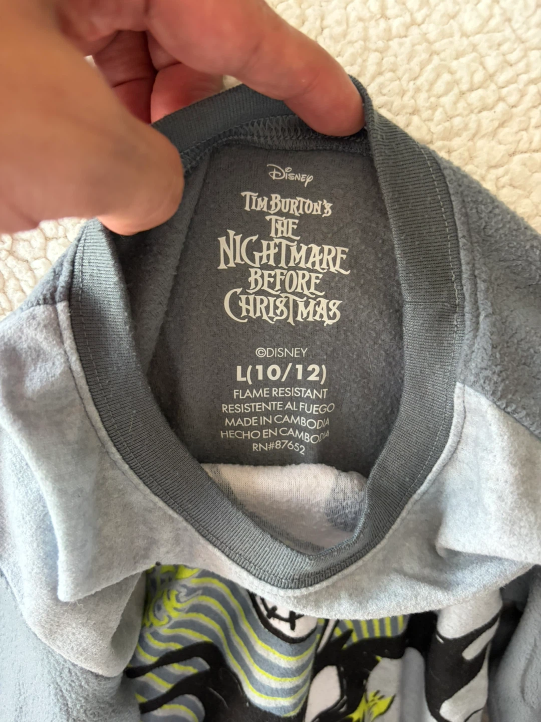 Disney Nightmare Before Christmas Pajama Set - photo 4