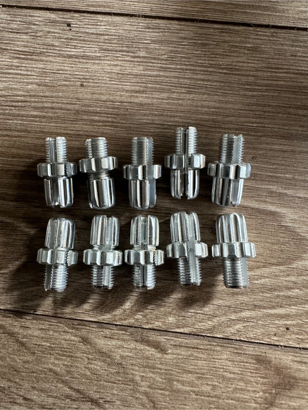 Set of 10 Bicycle Brake Barrel Adjusters - New - $10