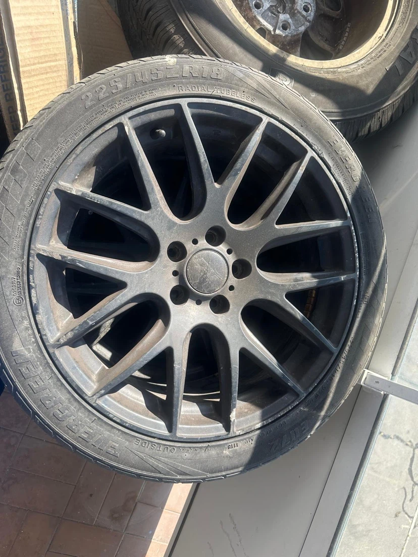 Evergreen EU72 Tires and Rims 225/45R18