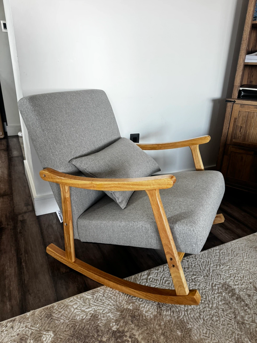 Glavtex grey rocking chair - photo 3