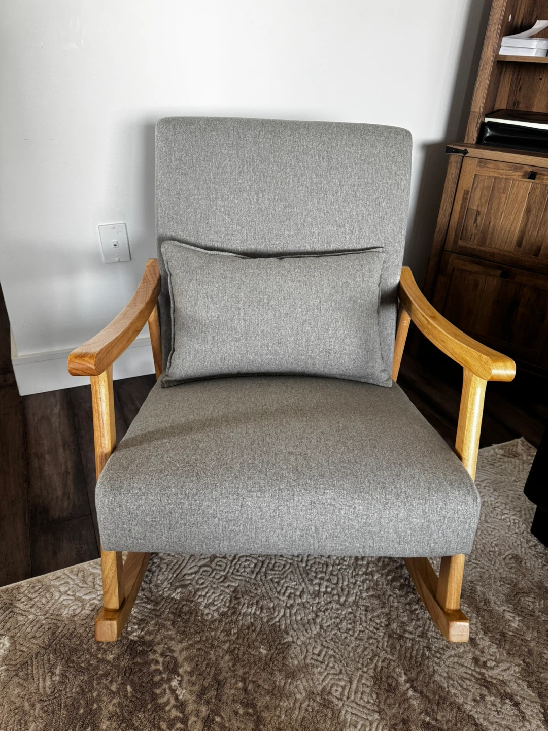 Glavtex grey rocking chair - photo 4