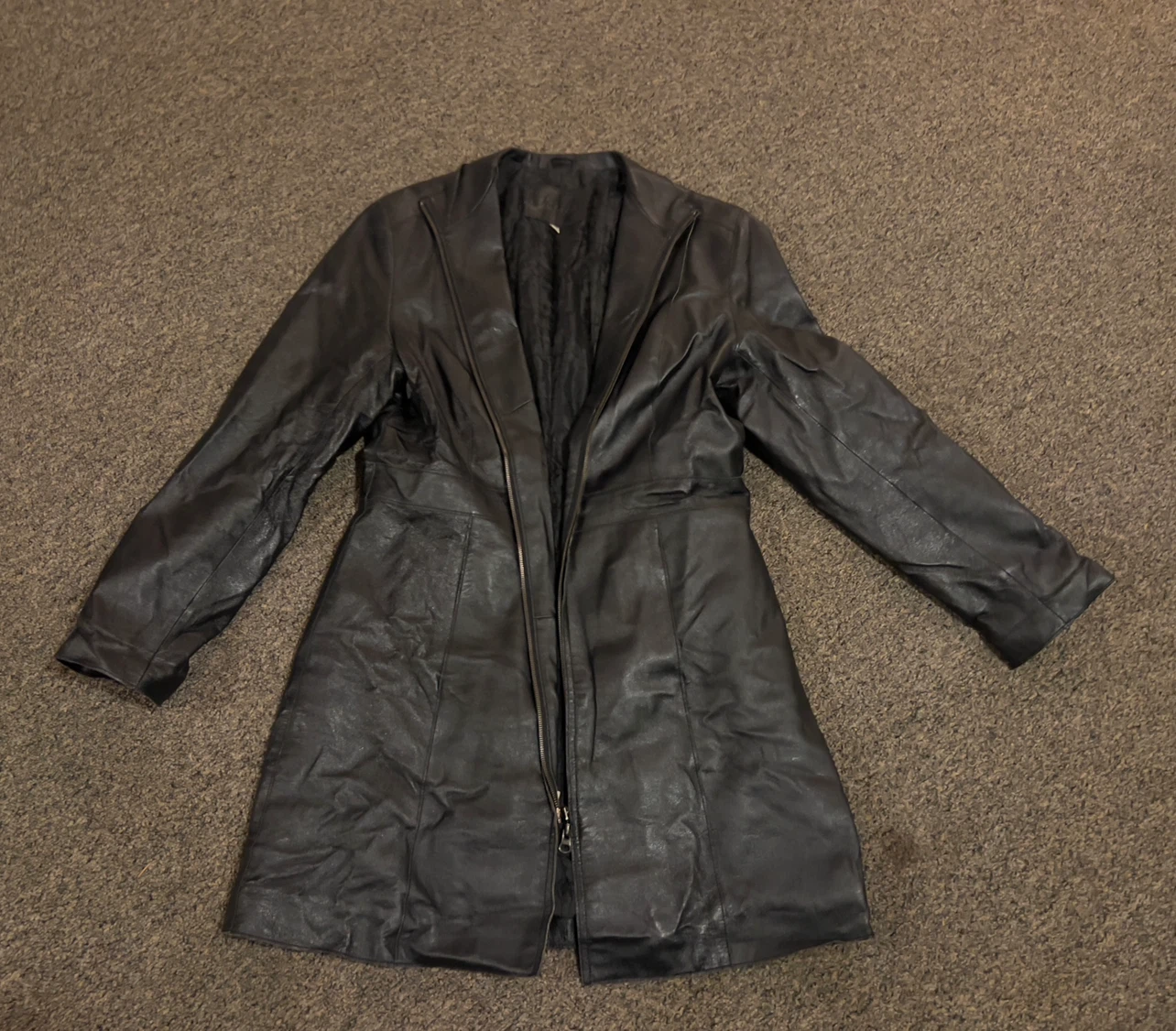 Tassica Black Leather Jacket