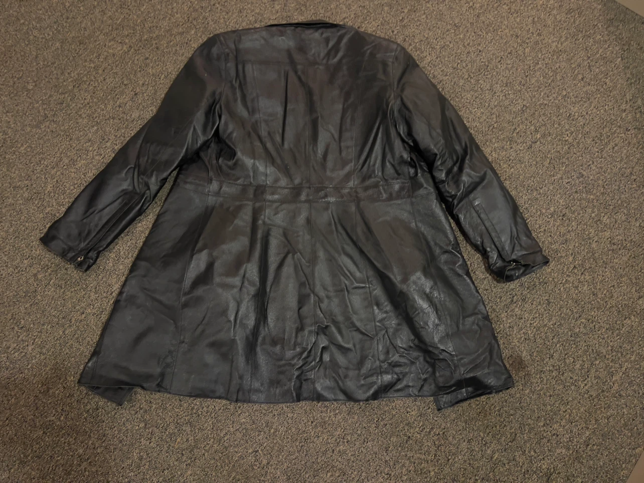 Tassica Black Leather Jacket - photo 2