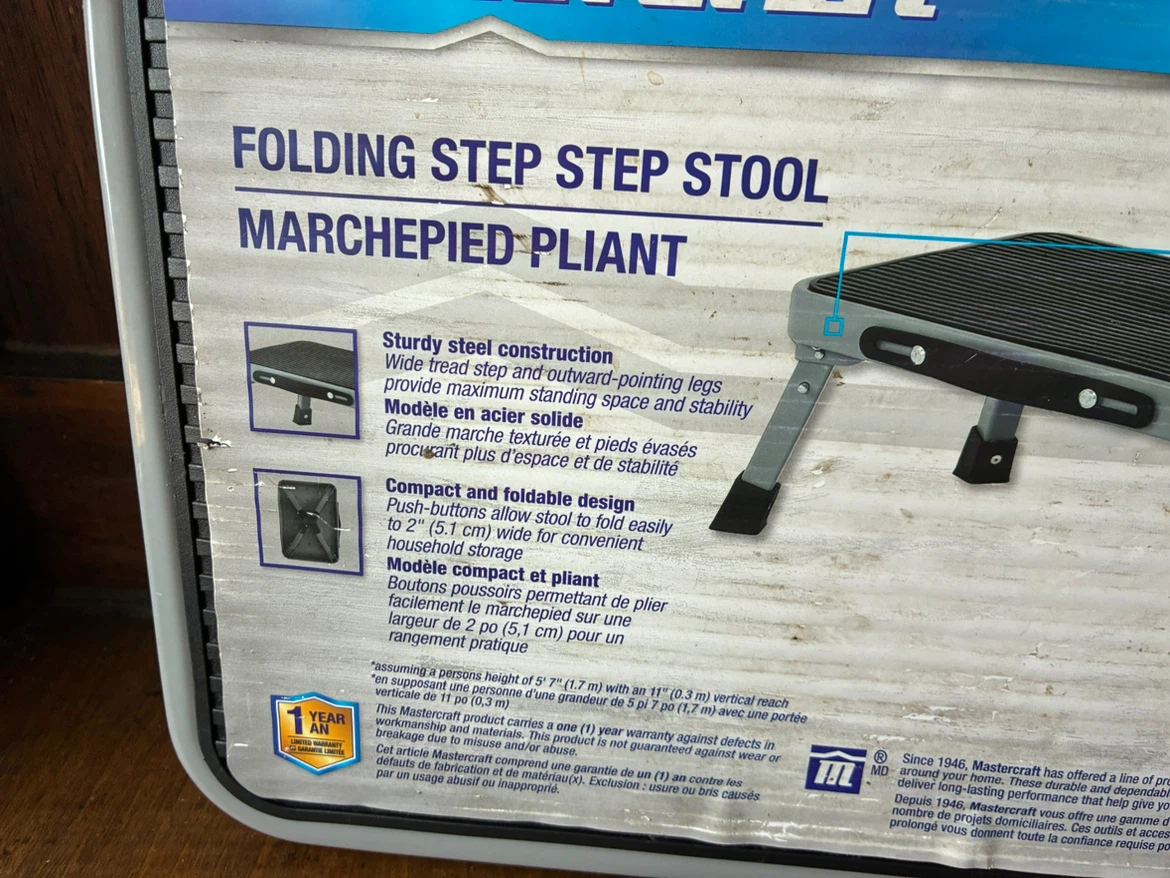 $20 new Folding Steel Step Stool mobility aid East York - photo 5