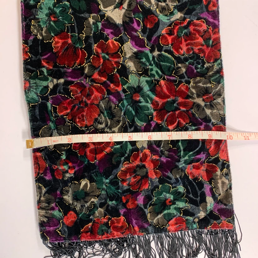 Velvet scarf - photo 3