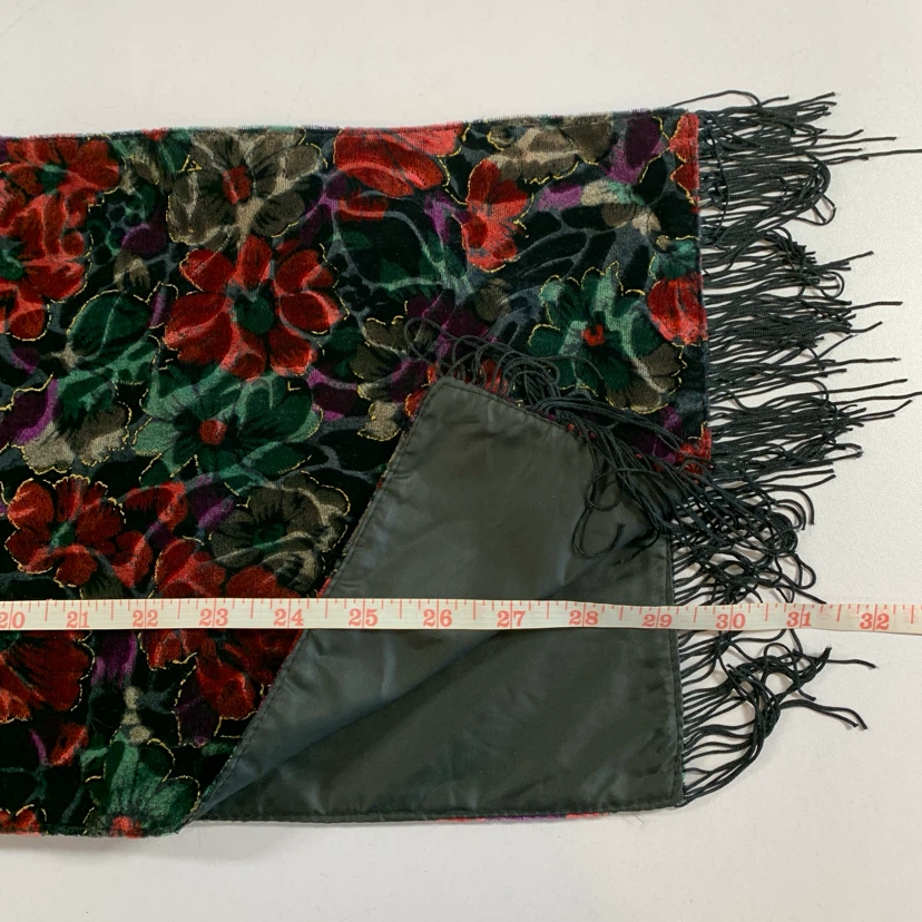 Velvet scarf - photo 4