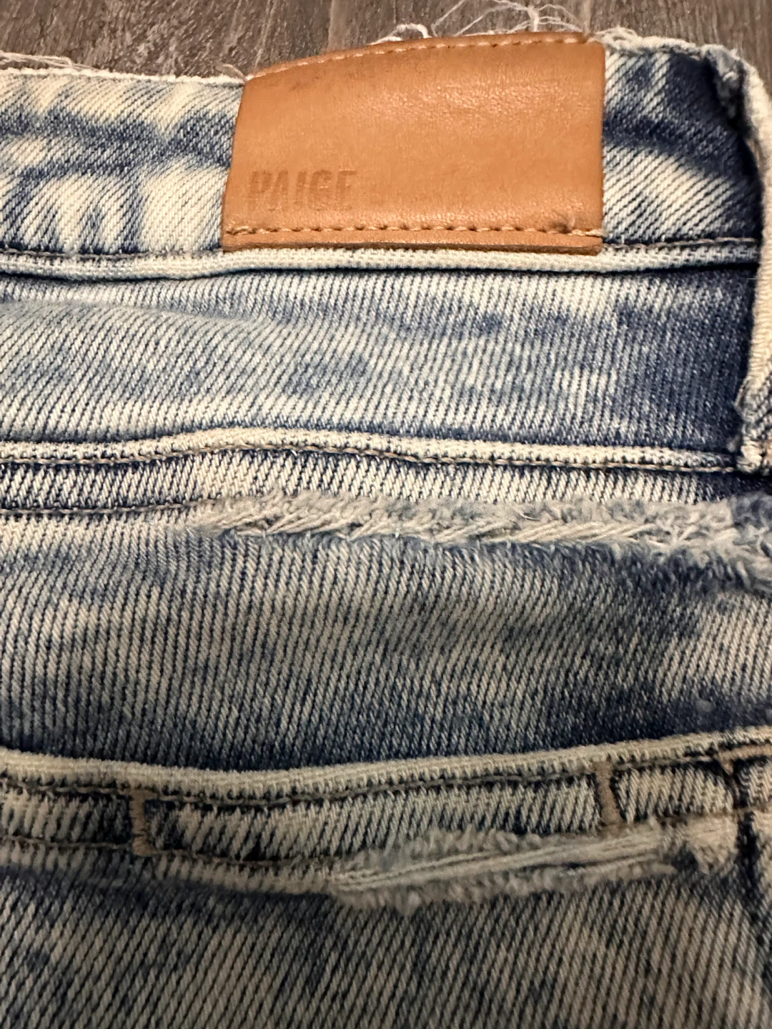 PAIGE Acid Wash Skinny Jeans Size 25 - photo 5