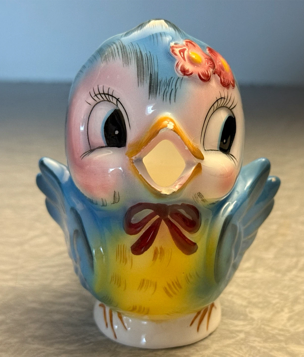 Vintage Lefton Blue Bird Creamer - photo 5