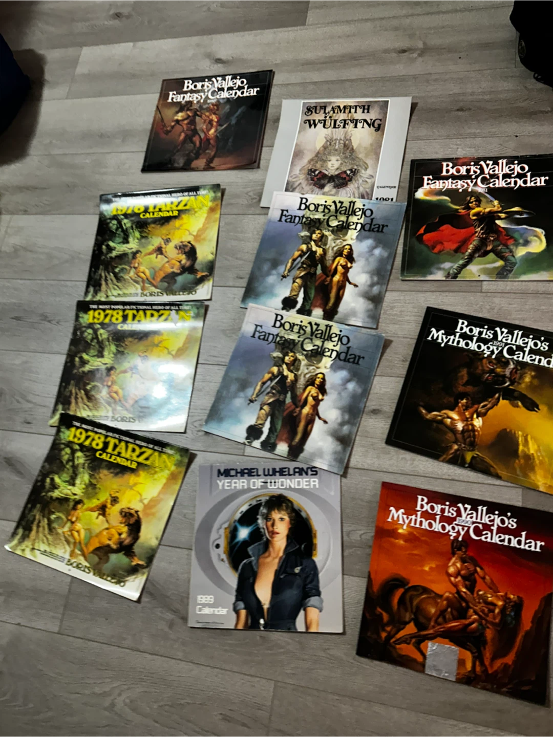 Boris Vallejo Vintage Calendar & Book Collection - photo 2
