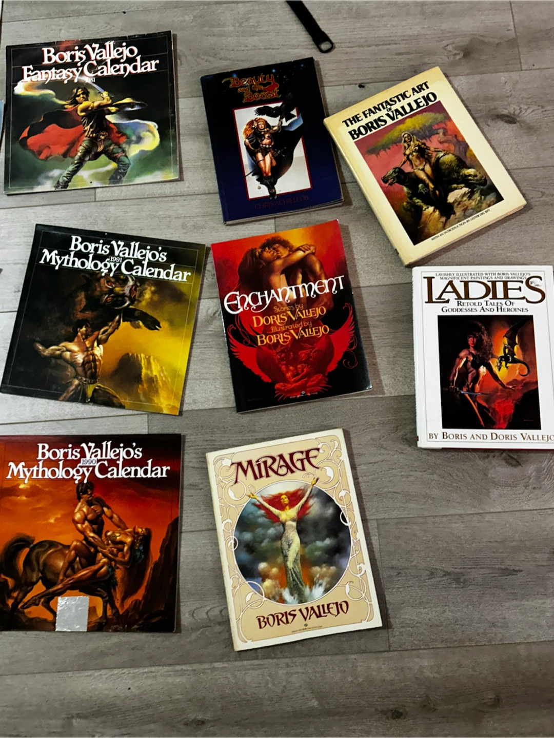 Boris Vallejo Vintage Calendar & Book Collection - photo 3