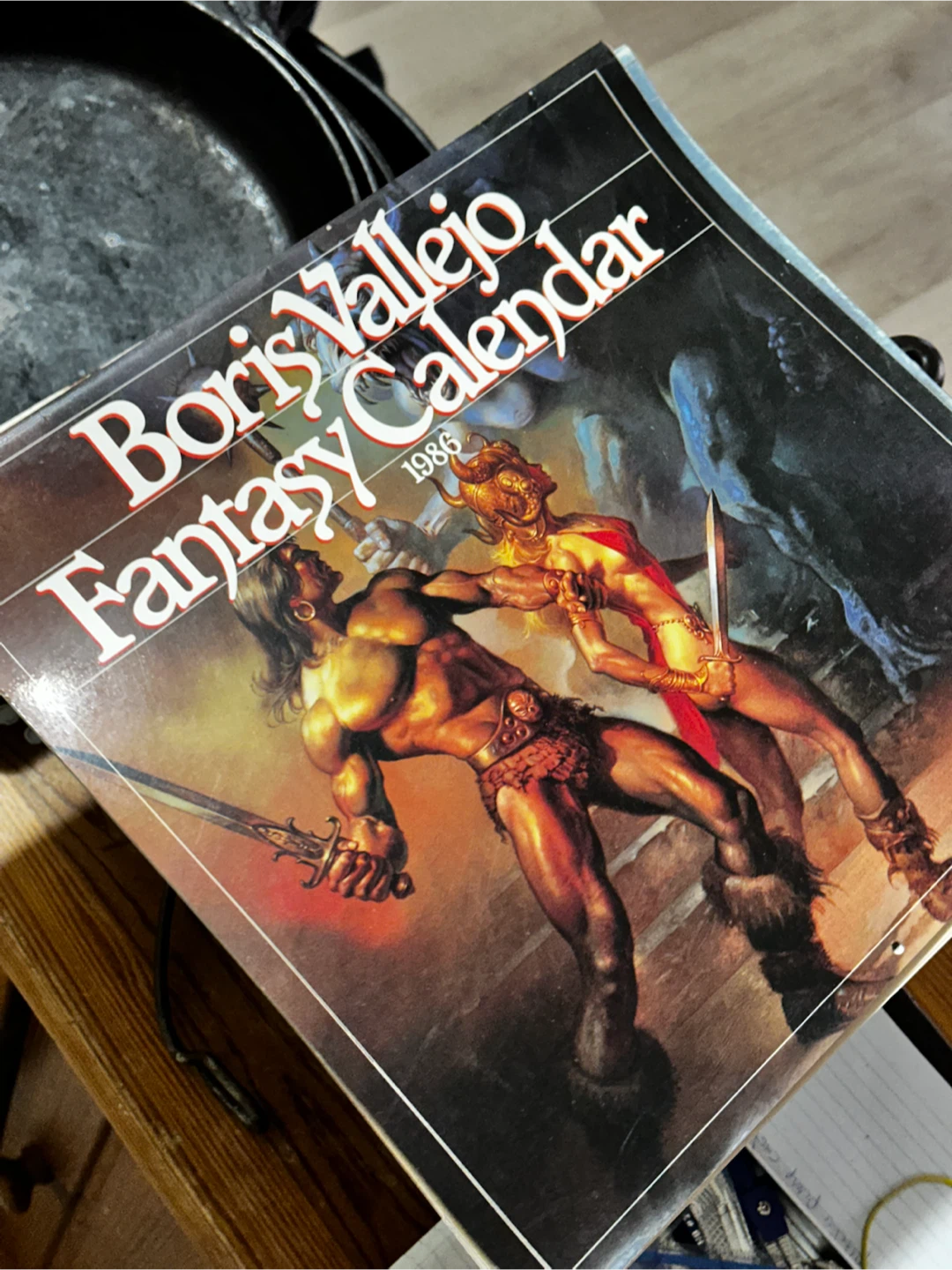 Boris Vallejo Vintage Calendar & Book Collection - photo 4