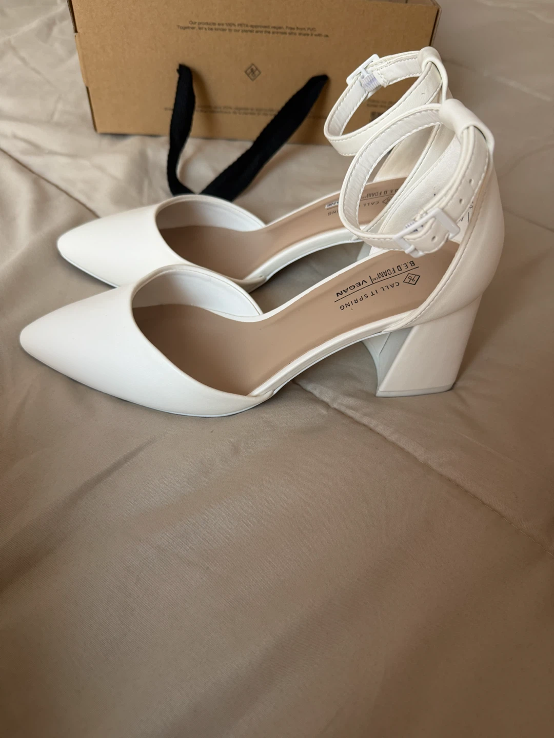 Souliers à talons Call It Spring blancs