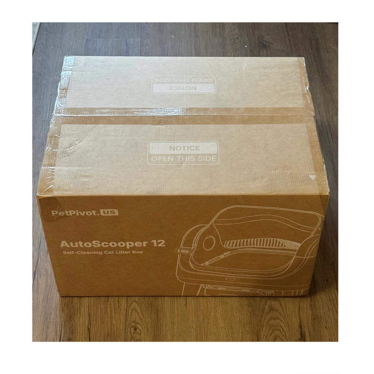 Brand new 21.06"L x 15.75"W x 20.16"H Automatic Cat Litter Box - photo 2