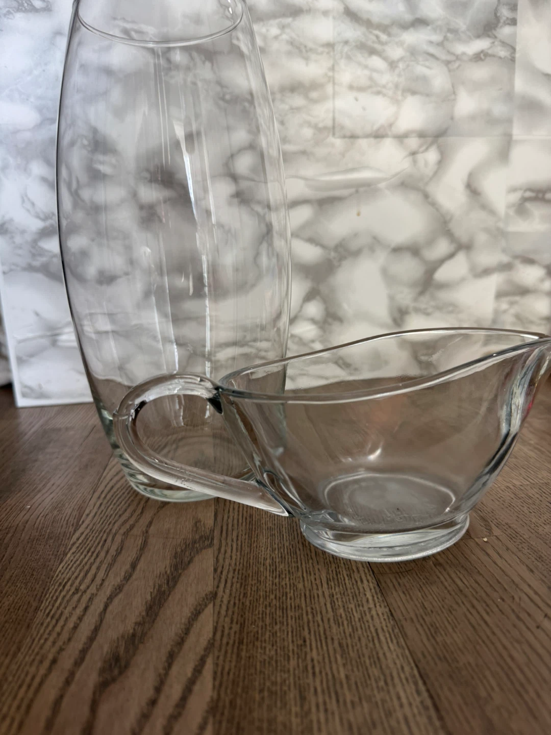 RH bought European made Glass Pitcher and Sauce Boat Set - photo 4