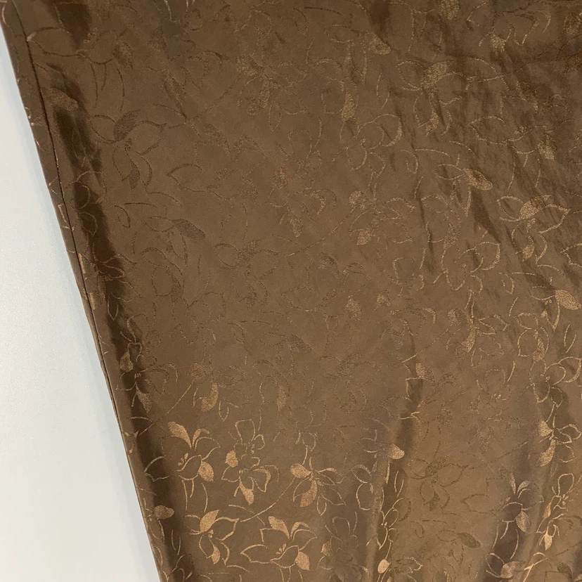 Vintage Brown Floral Slip Skirt - photo 3