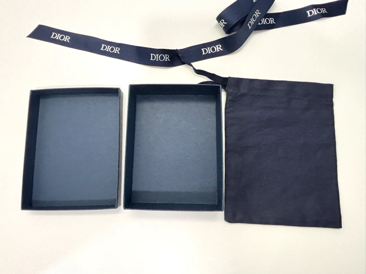Dior Navy Blue Gift Box With Dust Bag - photo 2