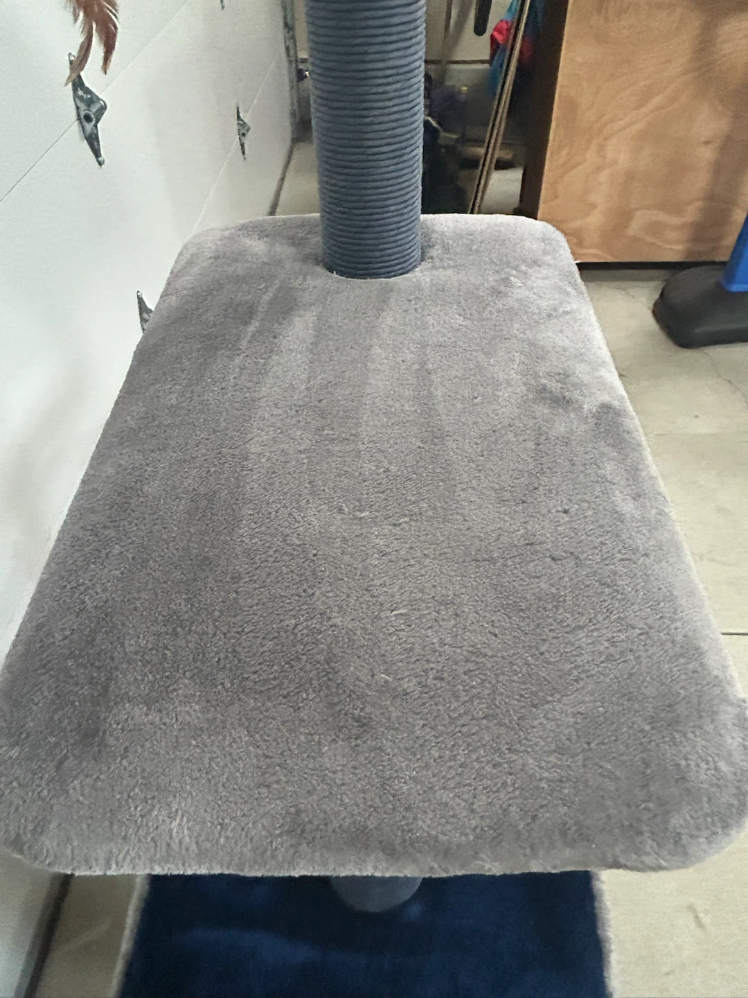 Multi-Level Blue and Grey Cat Tree - photo 5