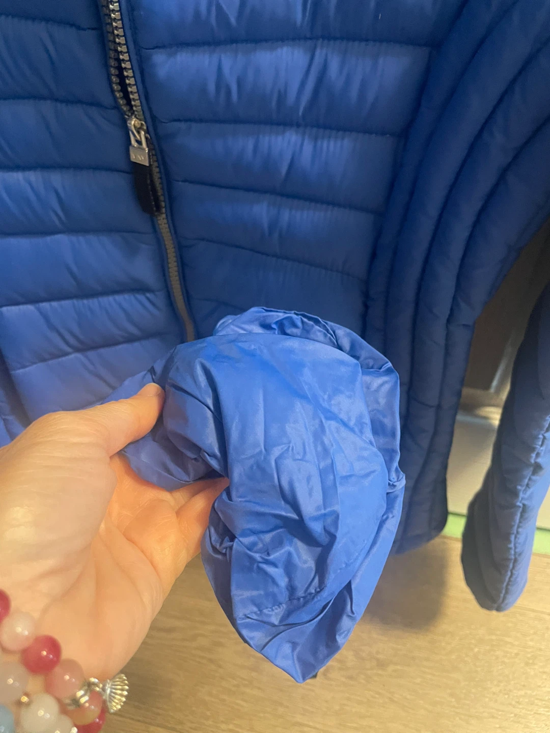 NEW! Marc New York Packable Puffer Jacket - Blue - photo 4