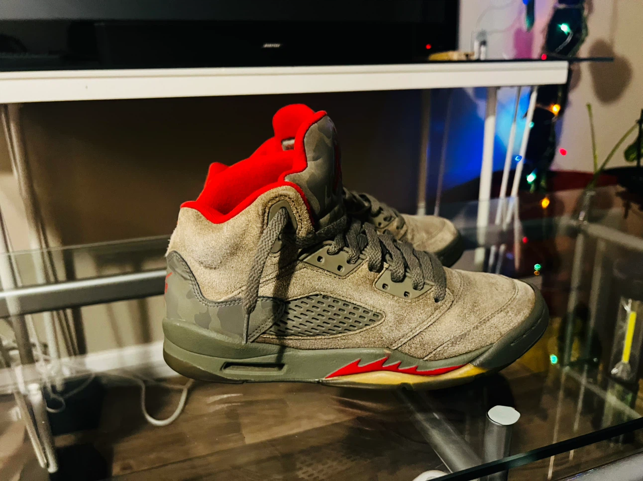 Nike Air Jordan 5 Retro Olive Sneakers