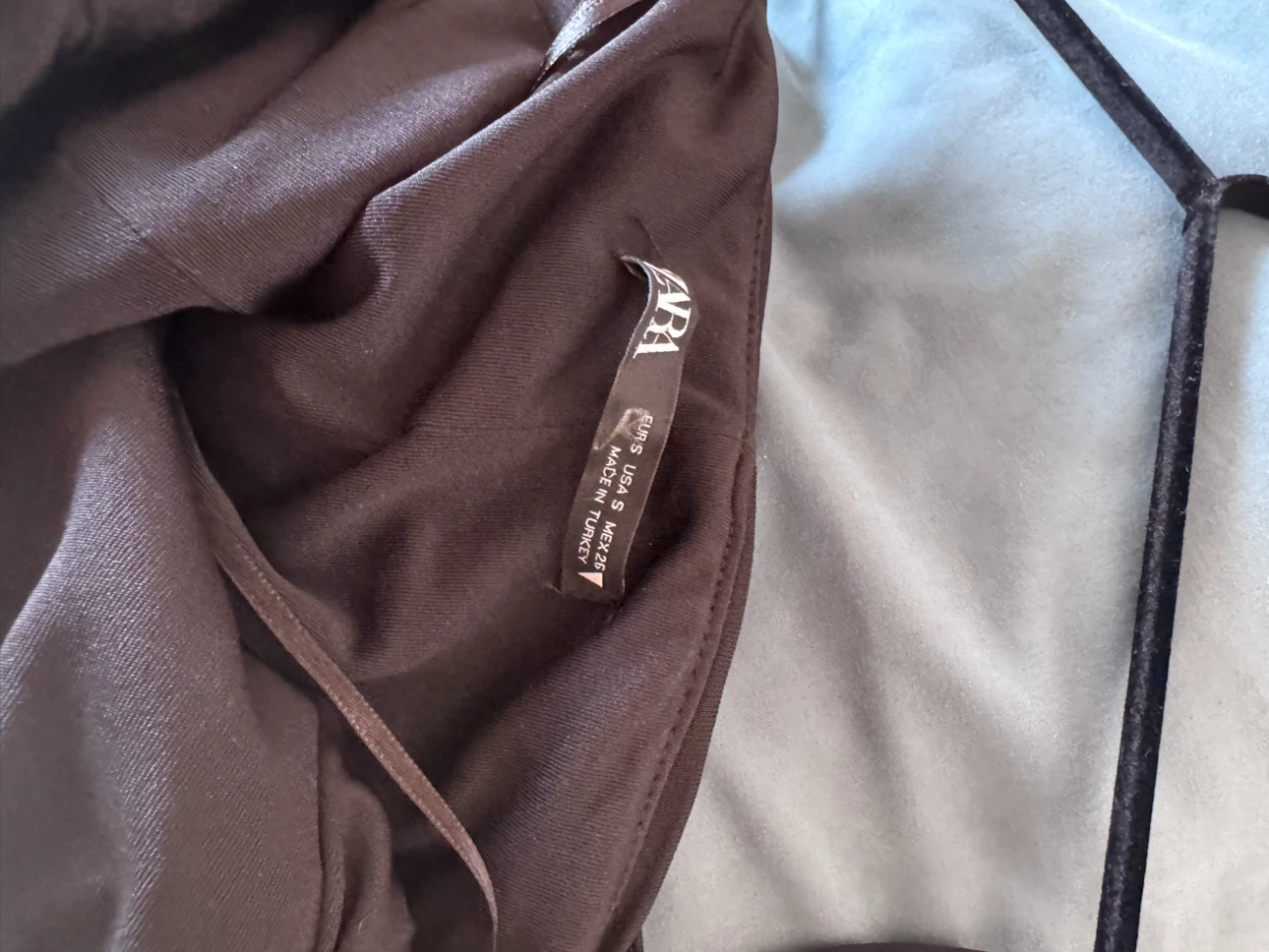 Zara Black Ruched Mini Dress - photo 3