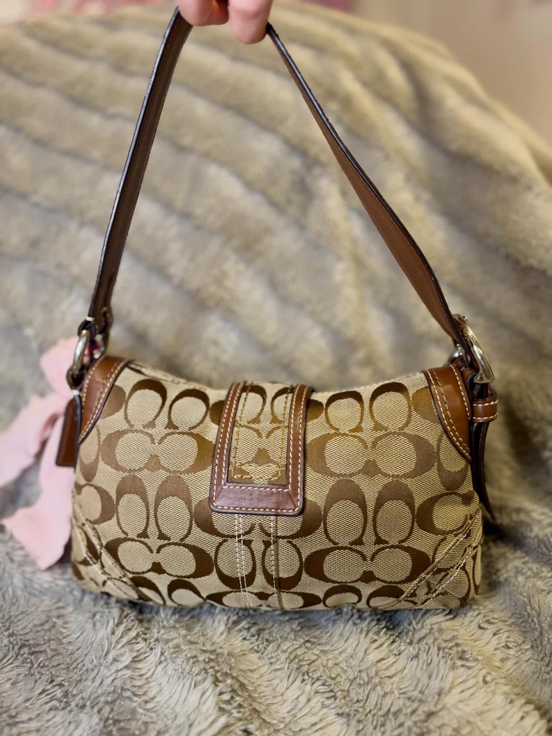 rare Coach Signature soho Shoulder Bag - photo 3