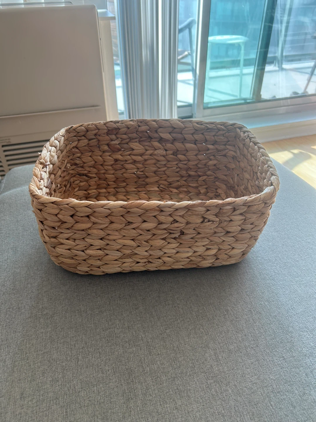 Woven Seagrass Storage Basket