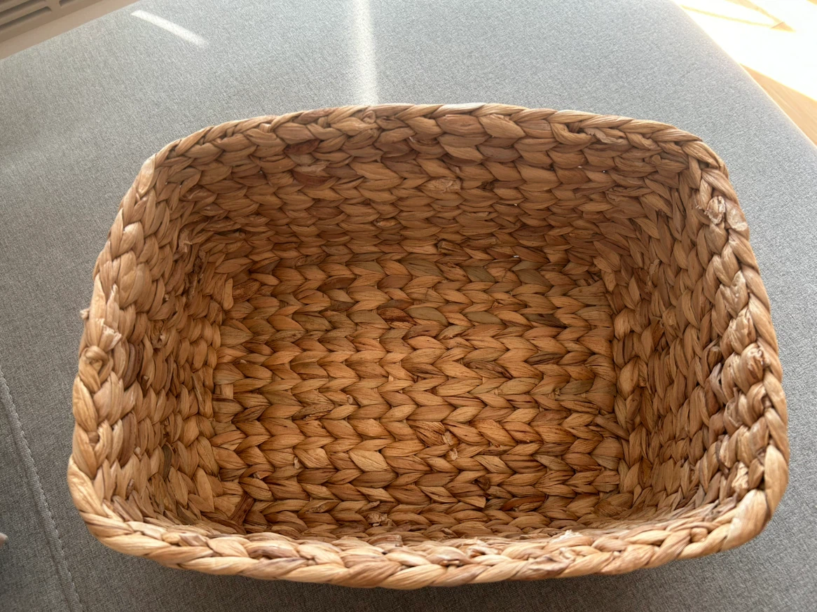 Woven Seagrass Storage Basket - photo 3