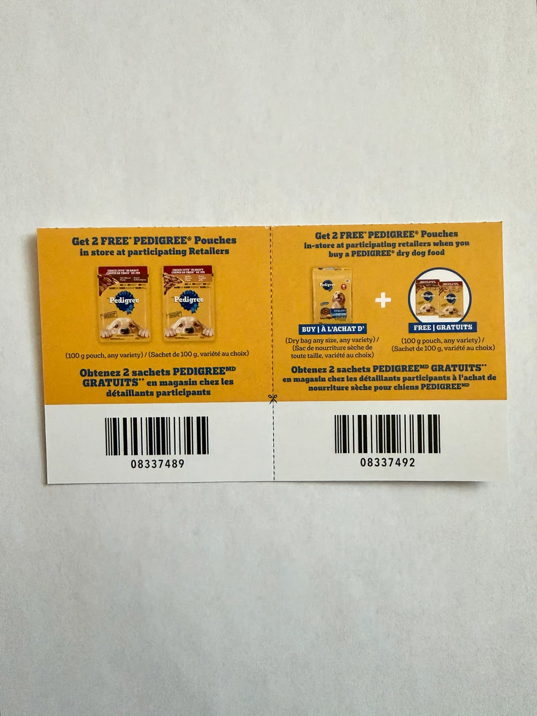 Pedigree Dog Food Choice Cuts Coupon