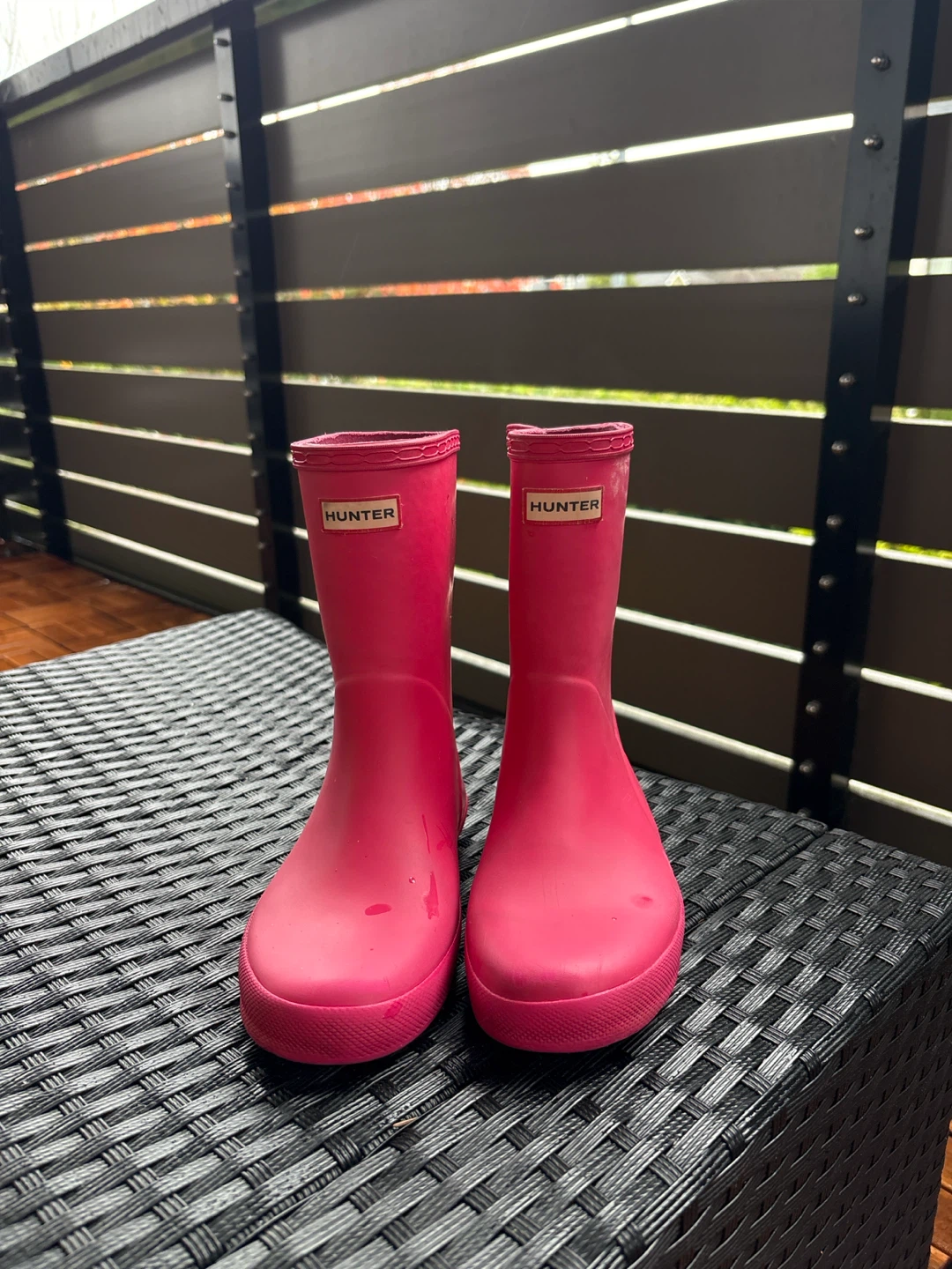 Hunter Kids Pink Rain Boots - photo 2