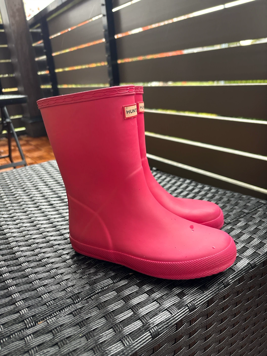 Hunter Kids Pink Rain Boots - photo 5