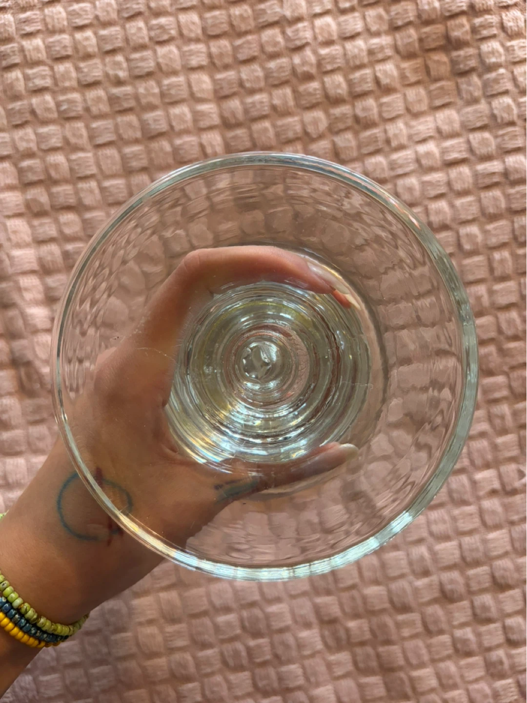 Glass candle holder - photo 4