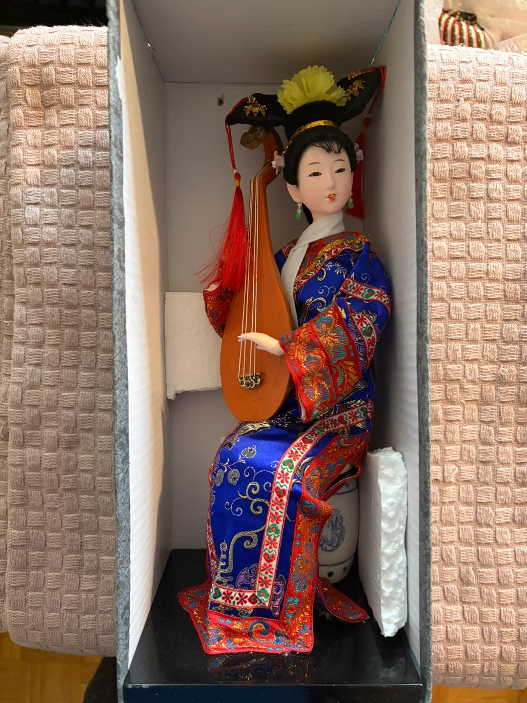 Two porcelain dolls