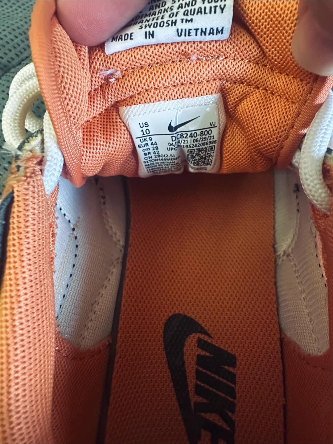 Nike Overbreak Shoes - Orange/Black - photo 5