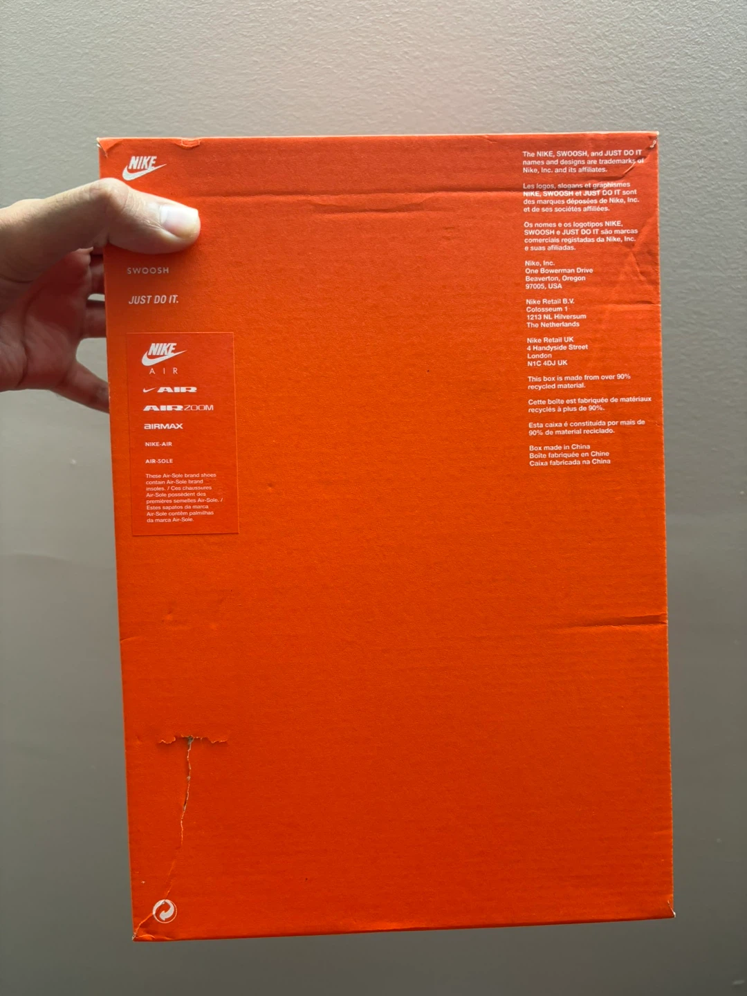 Nike Shoe Vapor 12 Empty Box - photo 4