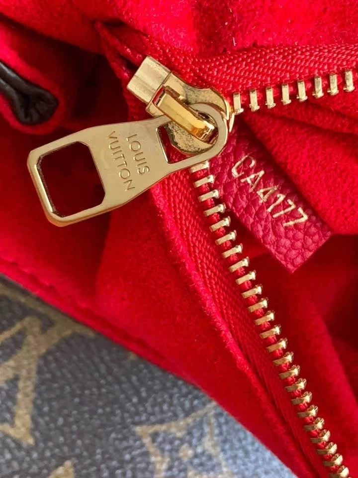 LV Placide Monogram Red Two Way Bag - photo 3