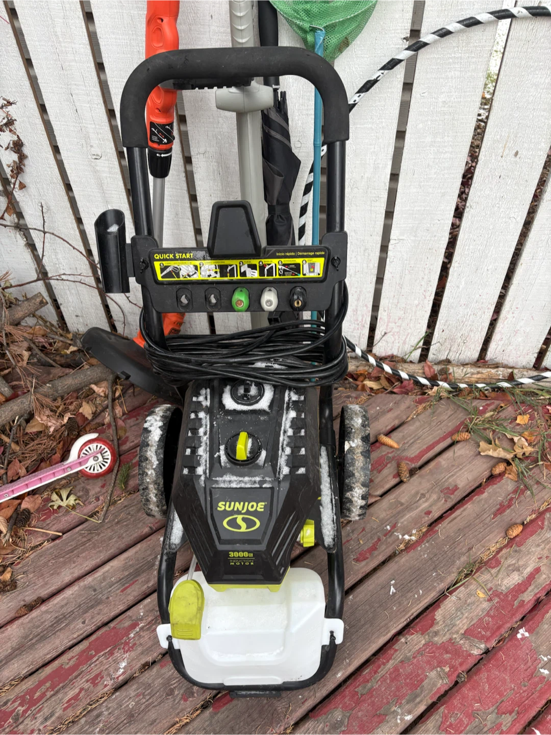 Sun Joe 3000 PSI Pressure Washer as parts