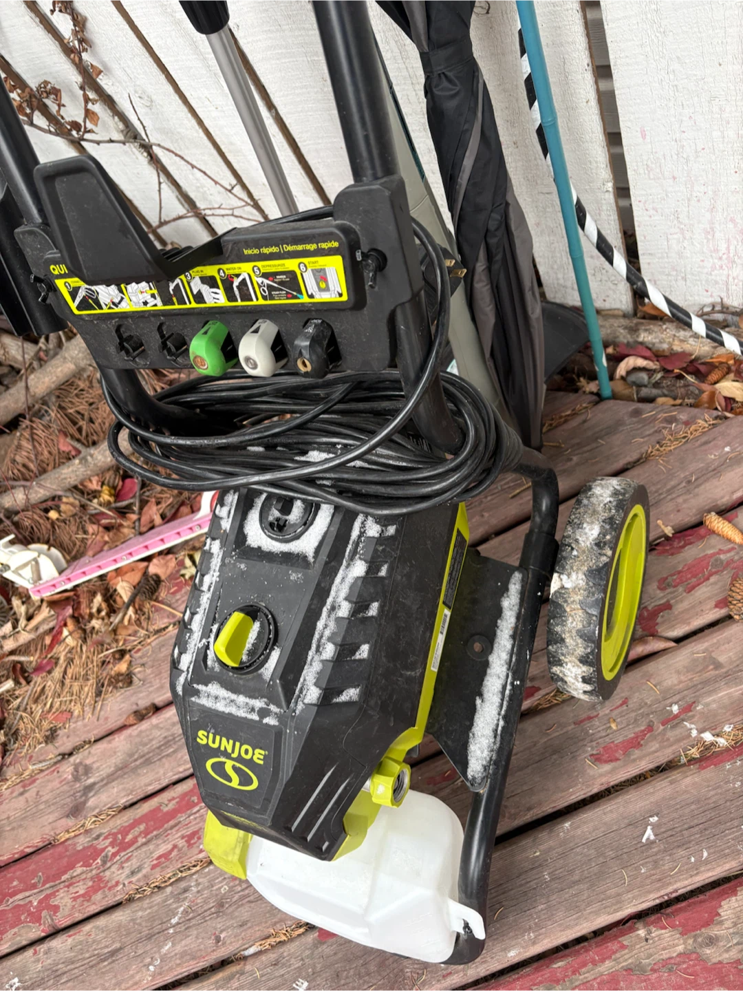 Sun Joe 3000 PSI Pressure Washer as parts - photo 2