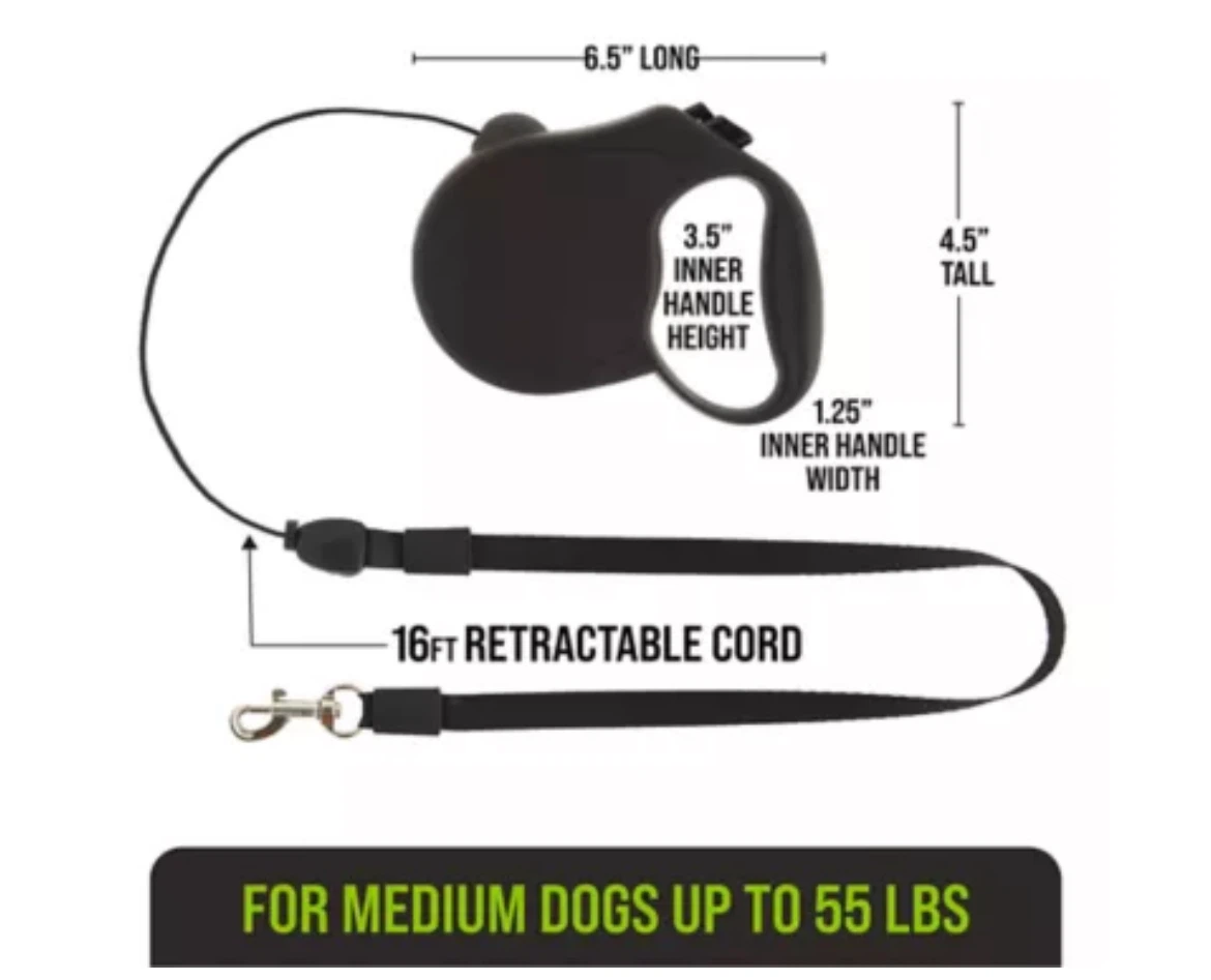 Brand new size medium  retractable dog leash - photo 5