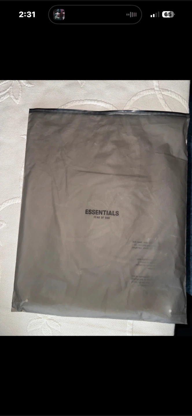 Essentials Fear of God Dust Bag Cover