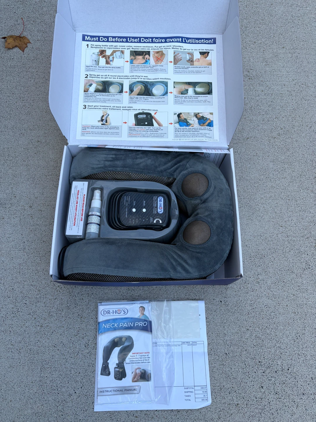 Dr. Ho's Neck Pain Pro Pain Therapy Device - photo 2
