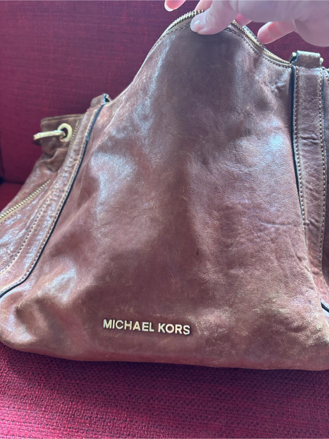 Michael Kors Brown Leather Shoulder Bag - photo 2